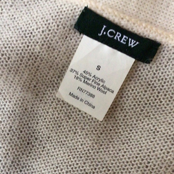 J crew alpaca blend cardigan, Small - Picture 6 of 6